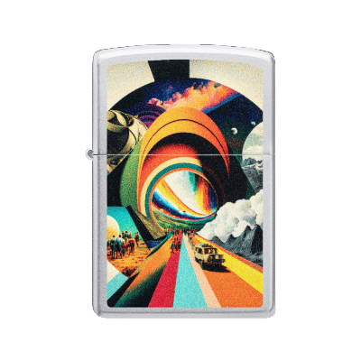 Accendino Zippo Psychedelic Travel