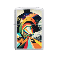 Zippo Accendini a Benzina Accendino Zippo Psychedelic Travel