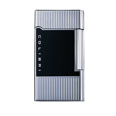 Hummingbird Wellington Lighter with Petrine Chrome and Black