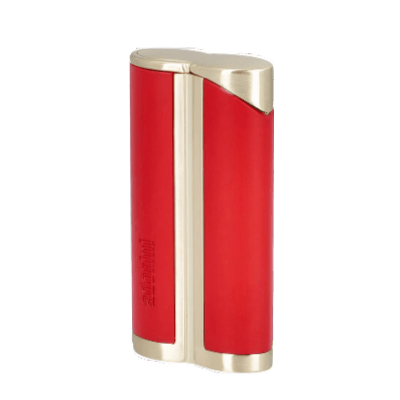 Accendino Jet Flame con Punzone Rosso e Oro