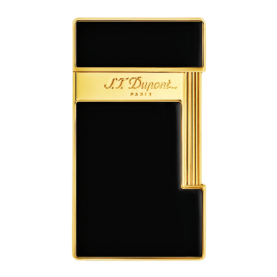 S.T.Dupont Accendini Jet Flame Accendino Jet Flame Slimmy Black e Golden