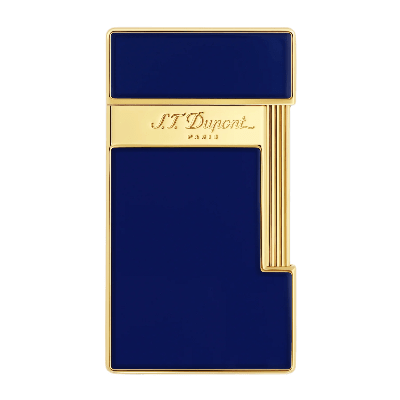 S.T.Dupont Accendini Jet Flame Accendino Jet Flame Slimmy Blue e Golden