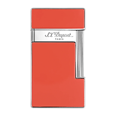 S.T.Dupont Accendini Jet Flame Accendino Jet Flame Slimmy Coral e Silver