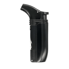 Adorini Accendipipa Piezoelettrico Accendino per Pipa Antivento Nero