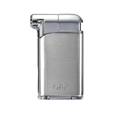 Pacific Pipe Lighter Satin Chrome and Polished