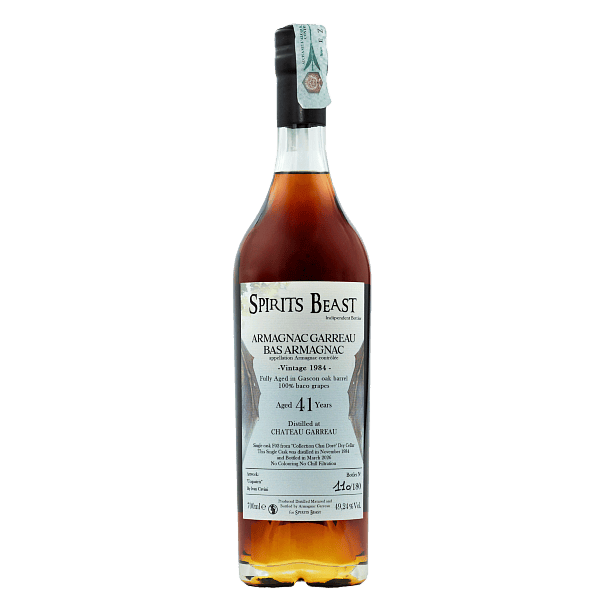 Spirits Beast Armagnac French Folklore Series Armagnac Garreau 41 y.o. Spirits Beast