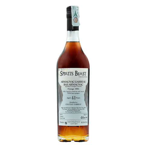 Spirits Beast Armagnac French Folklore Series Armagnac Garreau 41 y.o. Spirits Beast