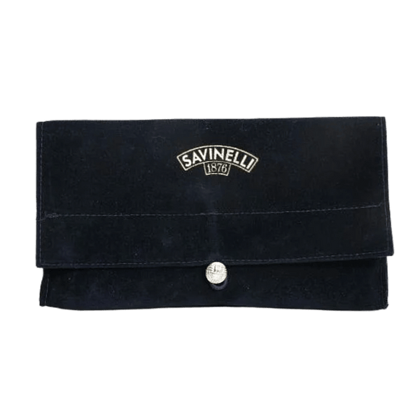 Savinelli Astucci Portapipe Astuccio Portapipa e Tabacco in Velluto Blu