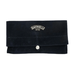 Savinelli Astucci Portapipe Astuccio Portapipa e Tabacco in Velluto Blu