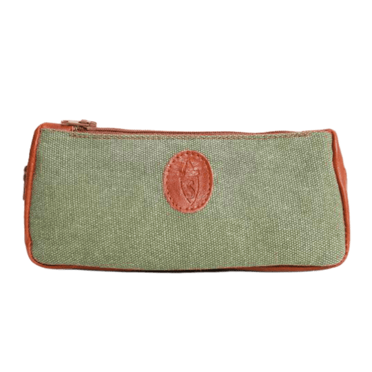 Borsetta Portapipa e Tabacco Savinelli in Jeans Oliva