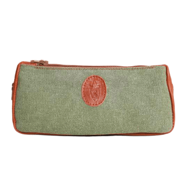 Savinelli Astucci Portapipe Borsetta Portapipa e Tabacco Jeans Oliva