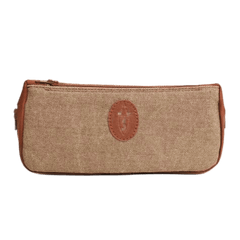 Savinelli Astucci Portapipe Borsetta Portapipa e Tabacco Jeans Sabbia