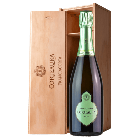 Corteaura Bollicine Franciacorta Brut DOCG Corteaura Magnum in Cassetta Legno