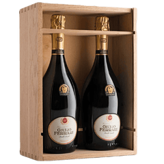 Lunelli Bollicine Trento DOC Coppia Giulio Ferrari 2005 E.L. 2005 75 Cl in Cassetta Legno