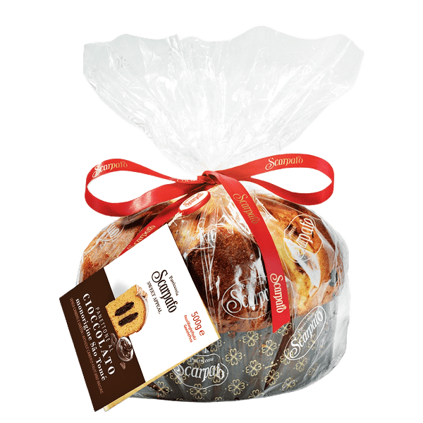 Scarpato Dolciumi e Cioccolate Panettone al Cioccolato Monorigine Sao Tomé Scarpato