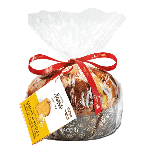 Scarpato Dolciumi e Cioccolate Panettone al Limone con Limoni di Sicilia Scarpato