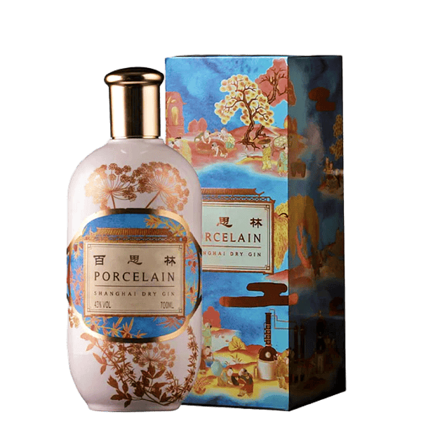 Porcelain Distillery Gin Shanghai Dry Gin Porcelain Distillery