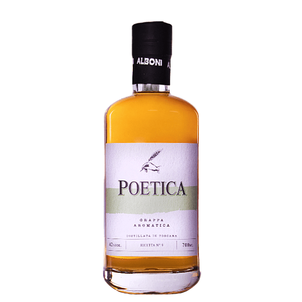 Alboni Grappe Poetica Grappa Aromatica Alboni