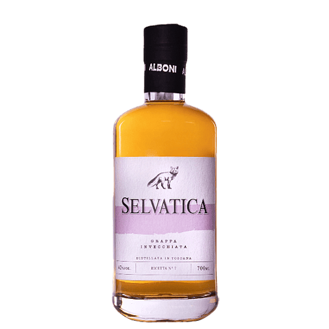 Alboni Grappe Selvatica Grappa Invecchiata Alboni