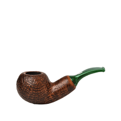 Chacom Pipe Curve Pipa Chacom Reverse Calabash Chubby Sabbiata Marrone