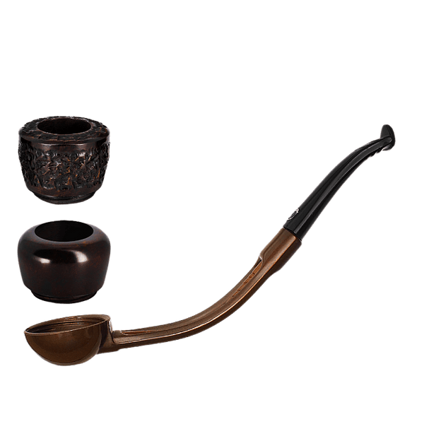 Falcon Pipe Curve Falcon Extra Curva Alluminio Brunito