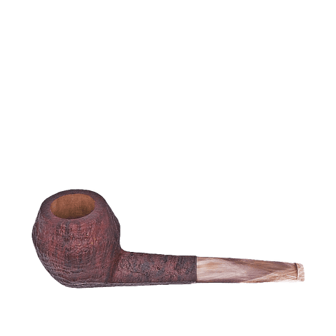 Bruno Nuttens Pipe Dritte Pipa Nuttens Bulldog Sablee Corne