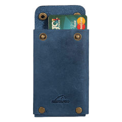 Mestango Portacarte Portafoglio Shadows Azzurro