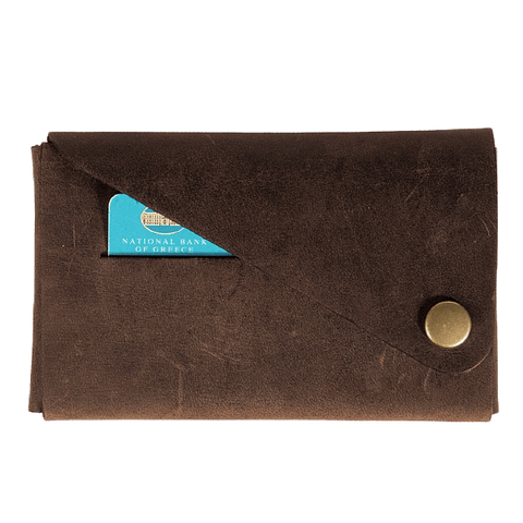 Mestango Portacarte Portafoglio Shadows Marrone