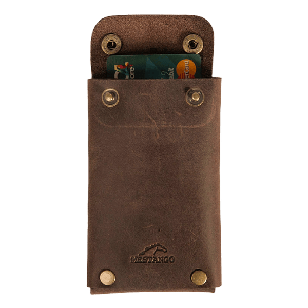 Mestango Portacarte Portafoglio Shadows Marrone