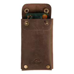 Mestango Portacarte Portafoglio Shadows Marrone