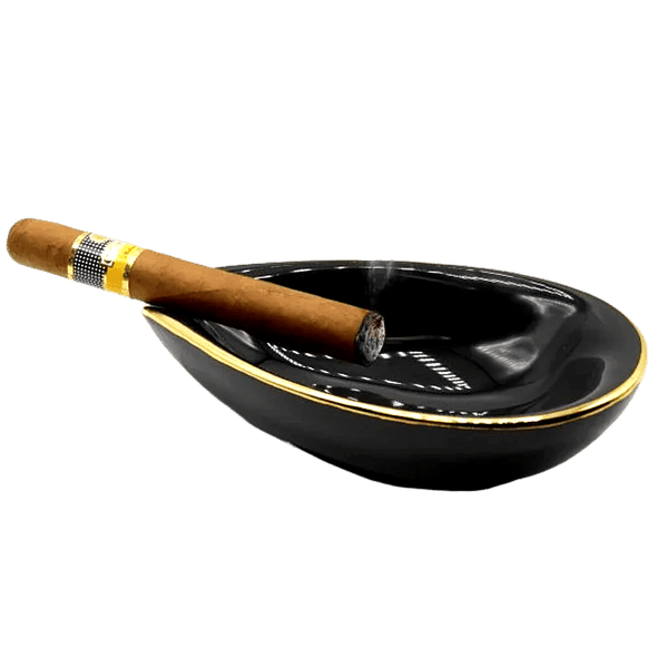 Adorini Posaceneri per Sigari Posacenere Foglia Nera