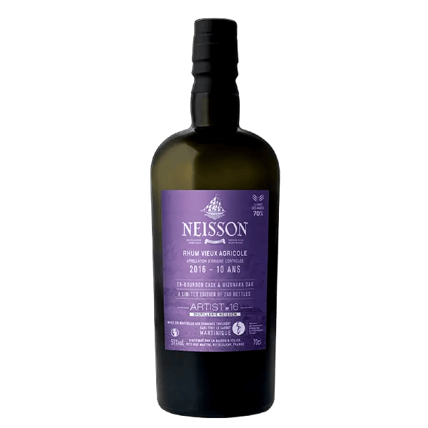Neisson Rhum Martinica Neisson The Artist Series #16 10 y.o. 2016 Ex-Bourbon & Mizunara Oak