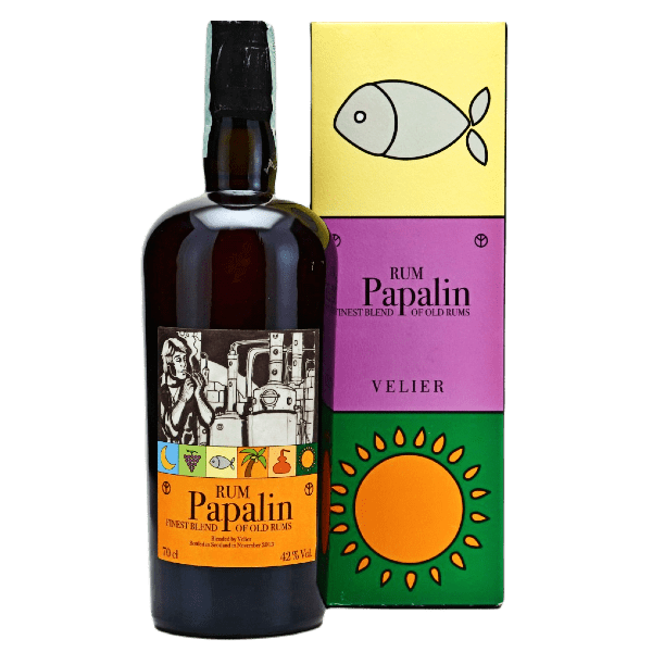Papalin Rum Caraibi Blended Papalin Velier Finest Blend