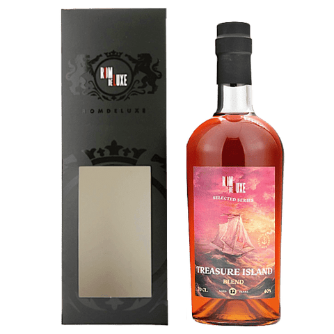 RomDeluxe Rum Caraibi Blended Selected Series Rum Treasure Island