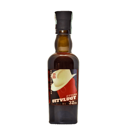 Guyana Uitvlugt 32 y.o. Single Cask Corman Collins Small Bottle