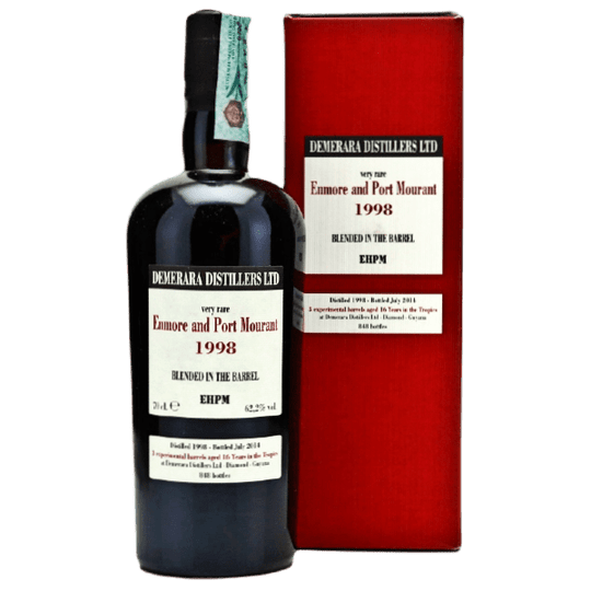 Enmore and Port Mourant EHPM 1998 Velier 16 Year Demerara Old Blended in the Barrel