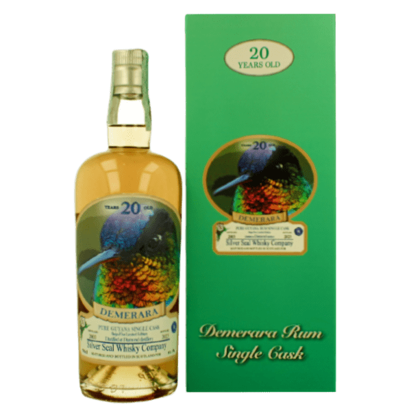 Silver Seal Rum Guyana Silver Seal Demerara Diamond 2003 20 y.o.