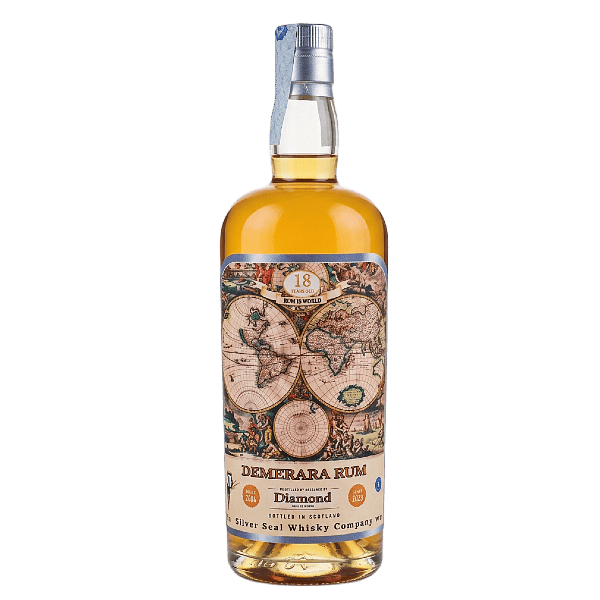 Silver Seal Rum Guyana Silver Seal Demerara Diamond Guyana Rum 2004 18 y.o.