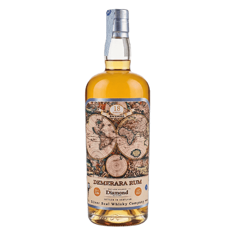 Silver Seal Rum Guyana Silver Seal Demerara Diamond Guyana Rum 2004 18 y.o.