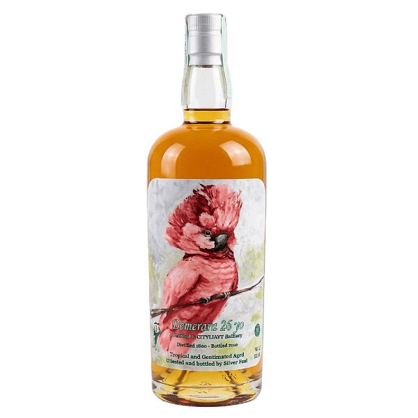 Silver Seal Rum Guyana Silver Seal Demerara Uitvglut Guyana Rum 1998 26 y.o.