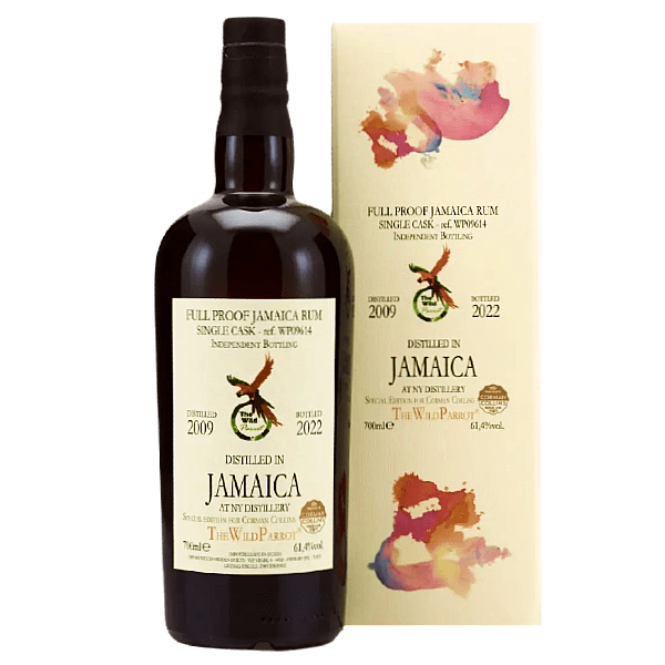Corman Collins Rum Jamaica Wild Parrot Jamaica New Yarmouth 2009 Single Cask Edition Corman Collins