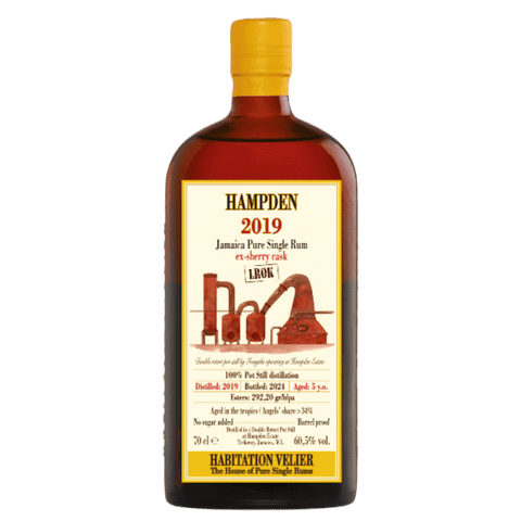 Habitation by Velier Rum Jamaica Habitation Velier Hampden Ex-Sherry LROK 2019