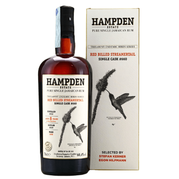 The Hampden Estate Rum Jamaica The Hampden Trelawny Endemic Birds Series OWH 2012 Single Cask 8 y.o. #660 Velier Friends