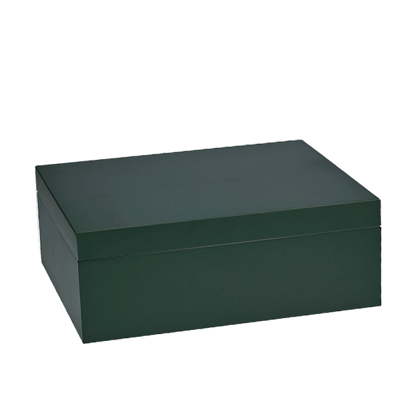 Adorini Scatole Humidor Humidor Adorini Medium Deluxe Verde Imperiale