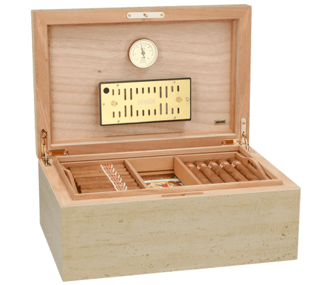 Adorini Scatole Humidor Humidor Concrete Grande Deluxe