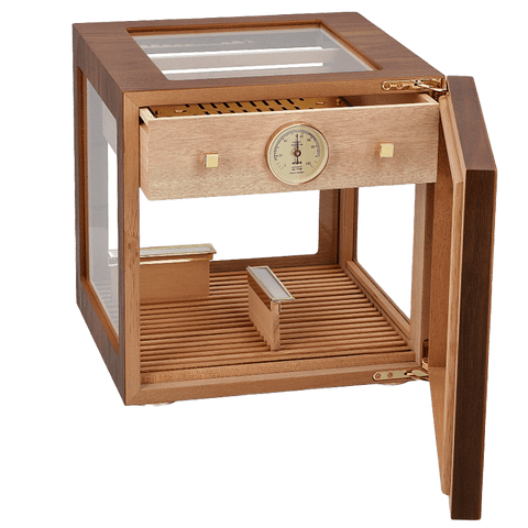 Adorini Scatole Humidor Humidor Cube Noce Deluxe