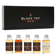 Black Tot Rum Set & Box Rum Black Tot Tasting Kit