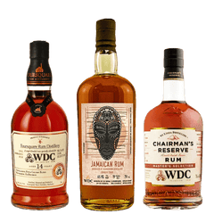 Wu Dram Clan Set & Box Rum WDC Box Barbados Jamaica S.T. Lucia