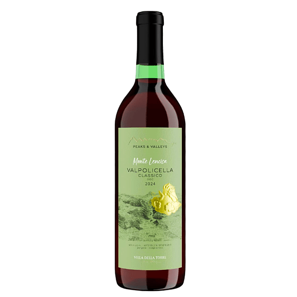 Peaks & Valleys Vini Italia Veneto Monte Lencisa Villa della Torre Peaks & Valleys Valpolicella Classico D.O.C.