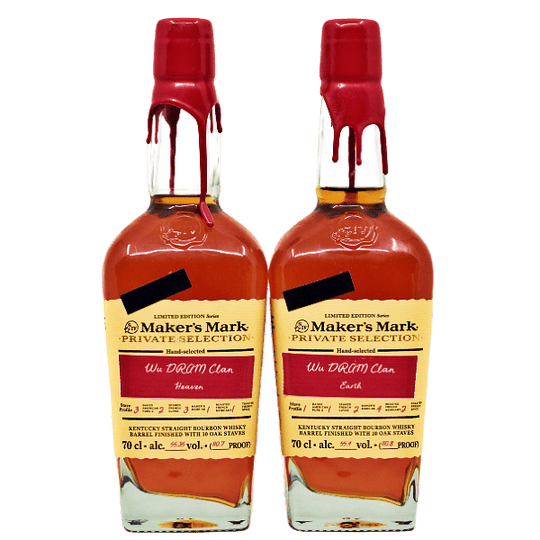 Private Selection Maker's Mark Heaven & Earth by Wu Dram Clan I 2 Bottles 70 Cl